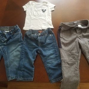 Jean's and true religion shirt